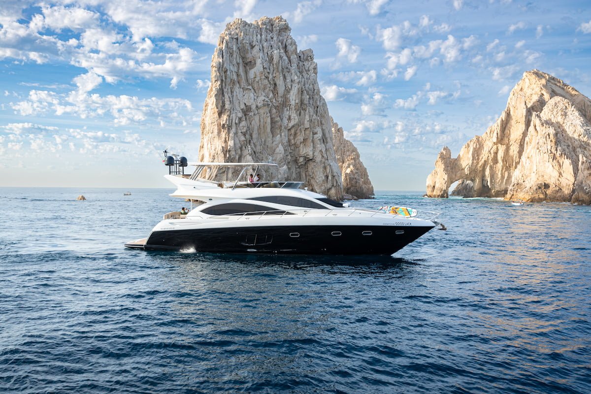 Intimate yacht charter for up to eight guests in Cabo San Lucas